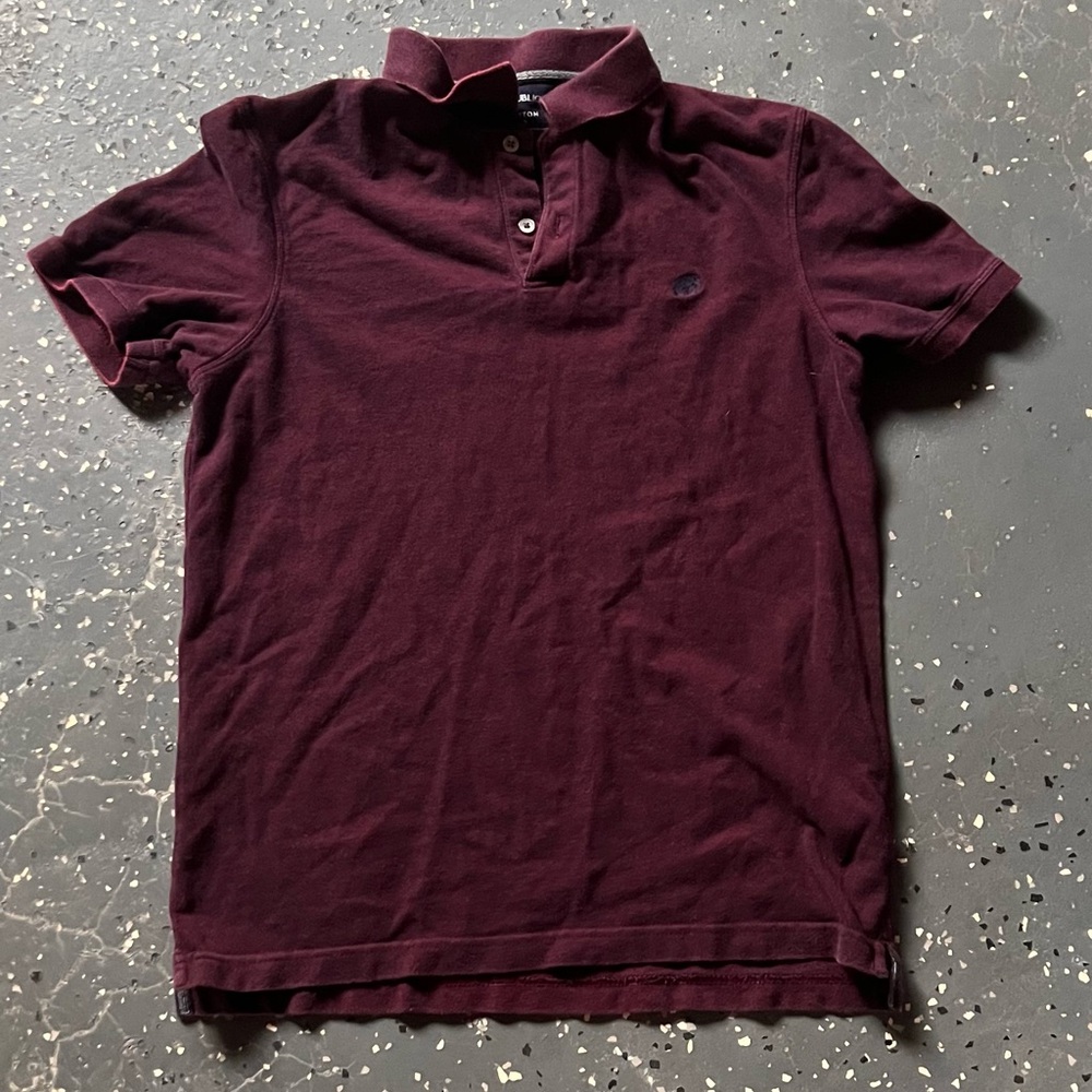 Men’s Banana Republic Burgundy Polo Shirt